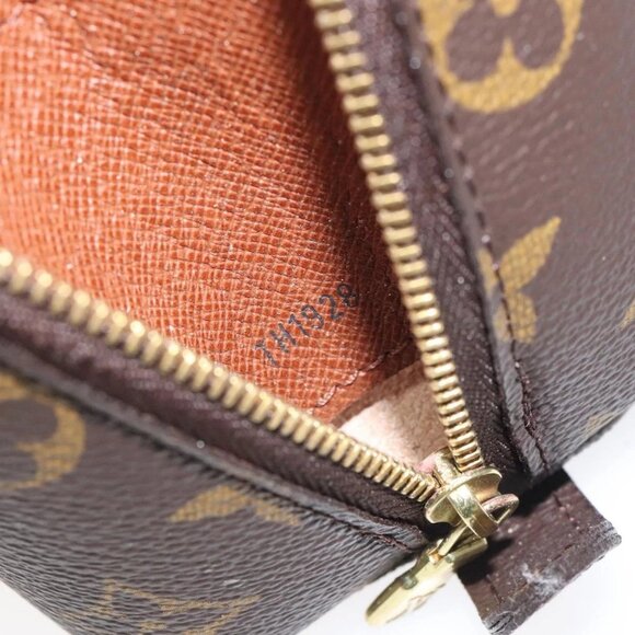 LOUIS VUITTON Monogram Trousse Demi Ronde Cosmetic Pouch - Picture 11 of 15